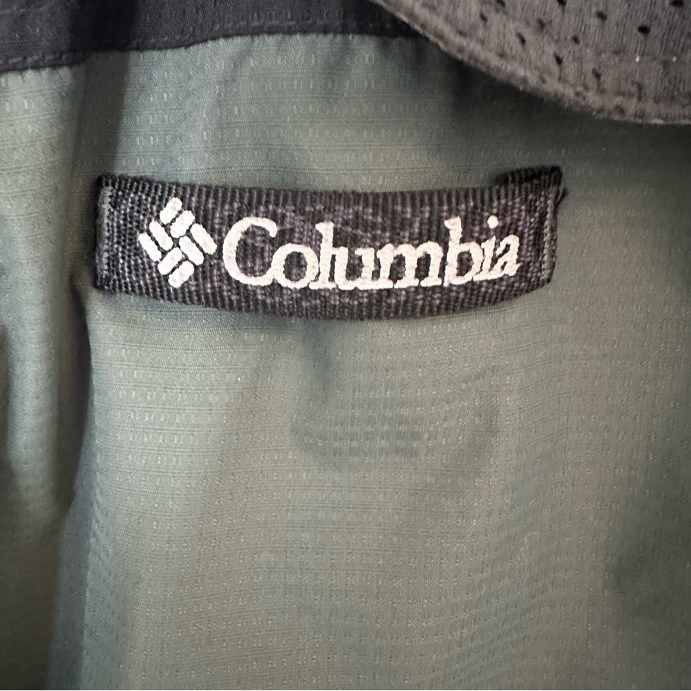 Columbia Sportswear Company Packable Green Jacket With Removable Sleeves Lg Tall - Picture 8 of 10